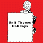 Image of the Unit Theme Logo. This Unit is Holidays