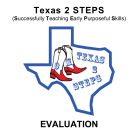 Cover of Texas 2 STEPS Evaluation Booklet