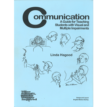 Image of the cover for Communication. This cover has several drawings of children communicating in different ways