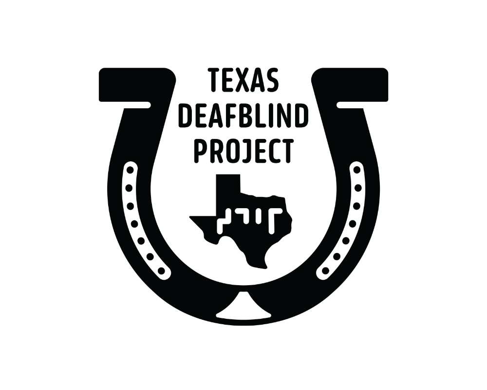 black horseshoe around the shape of texas with 