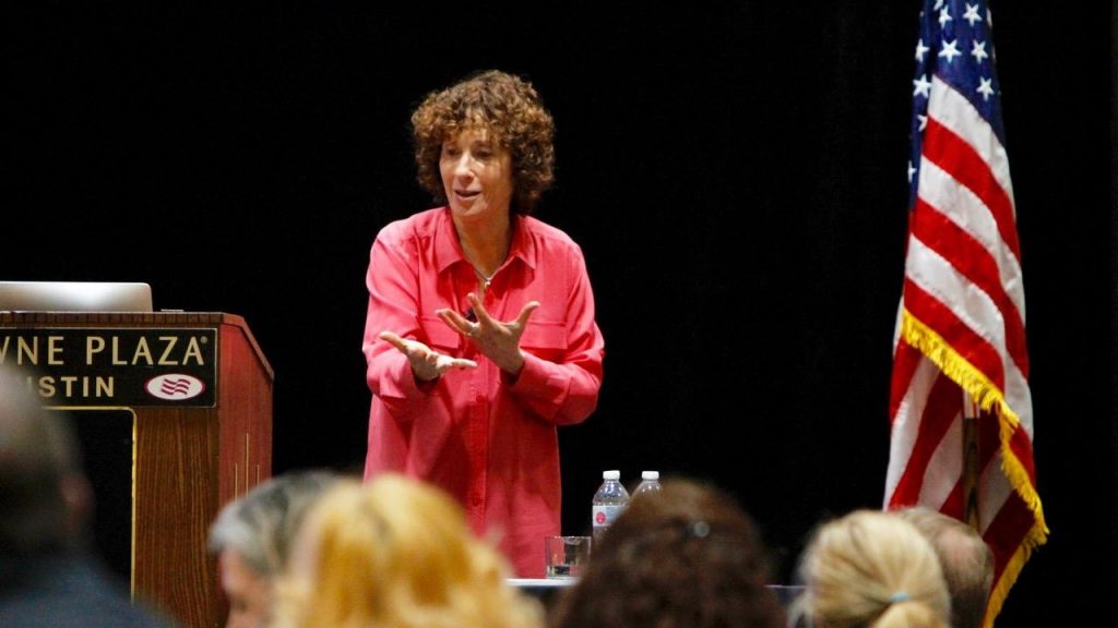 Anat Baniel offering information at Texas Focus 2018